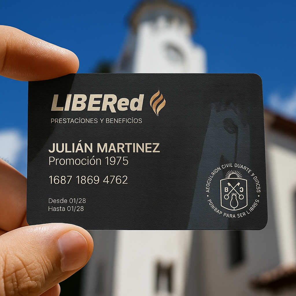 Información Tarjeta Liber